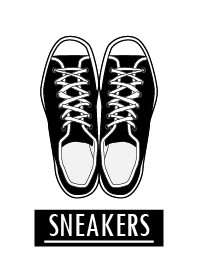 SNEAKERS-ブラック