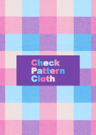 Check Pattern Cloth Pastel