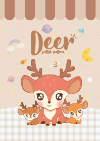 Deer Kawaii Love Pretty