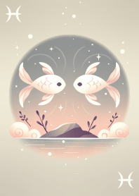 魚座　ニュアンスカラー