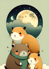 Ukiyo-e - Capybara da4b11