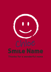 Smile Name Chloe
