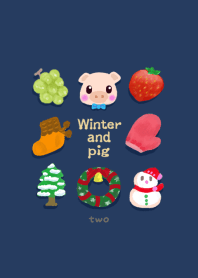 Winter fruit and pig design2