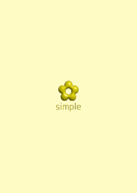 simple love flower Theme 3D 7