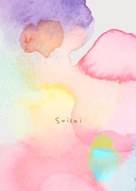 Watercolor theme. gradation