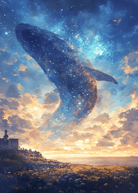 Galaxy blue whale