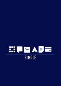 JUST SIMPLE*navy