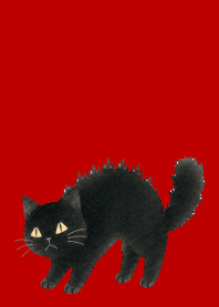 A unique cat12 red & beige