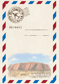 Airmail Northern.T Australia Ayers.R Ver