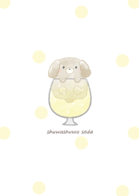 Toy poodle and Soda -Lemon-