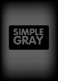Simple Gray and Black Theme