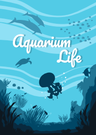 Aquarium life : Fauna with coral reef