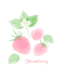 Watercolor Strawberry