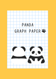 PANDA GRAPH PAPER-ORANGE
