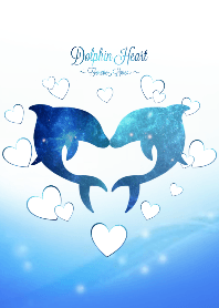 Dolphin Heart Forever Love
