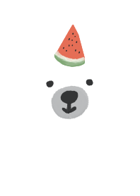 #Polar bear summer