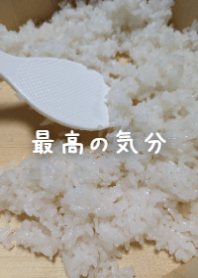 最棒的感覺：溫暖米飯