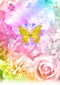 Good luck  Rainbow Roses and Butterflies