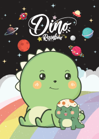 Dino Sky Galaxy Black