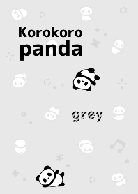 Korokoro panda★สีเทา
