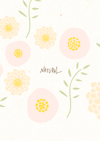 Cute round flower25 from Japan