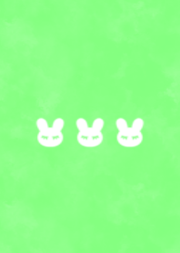 sleeping rabbit.(white3-04)