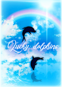 Summer Luck up! Sea&rainbows&dolphins