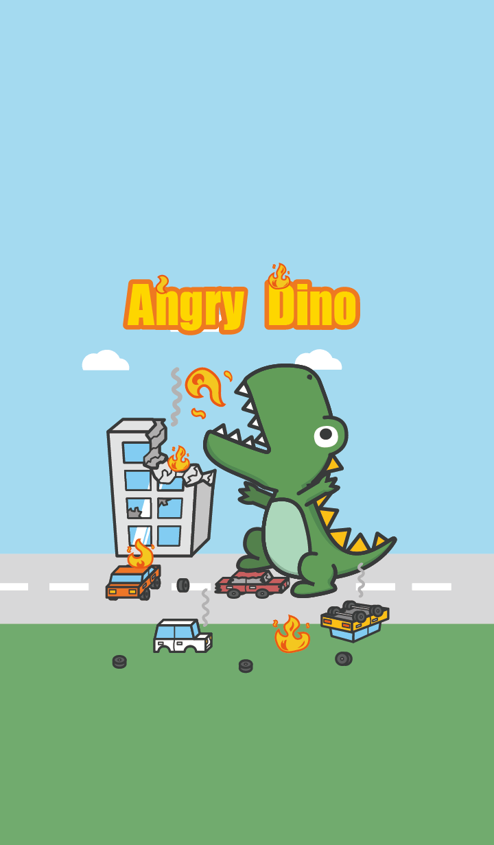 Angry Dino J