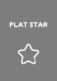 FLAT STAR / Grey