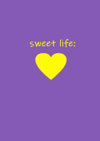 sweet life (purple yellow)