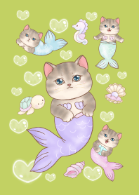 cutest Cat mermaid 138