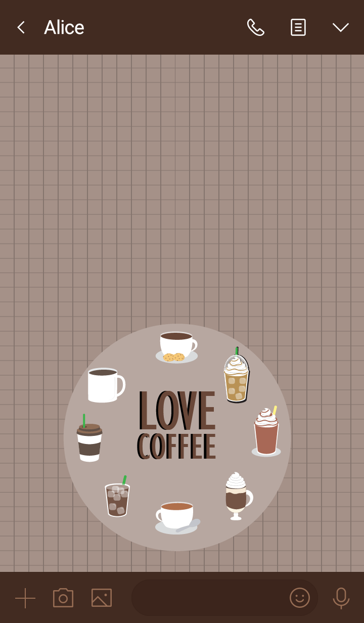 Love Love Coffee Theme