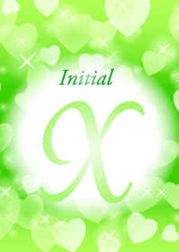 X-Initial-heart-Green2