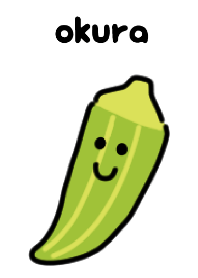 Cute okra Theme