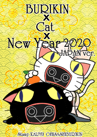 BURIKIN x Cat x New Year 2020 JAPANver.