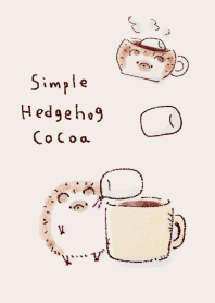 simple Hedgehog cocoa beige.