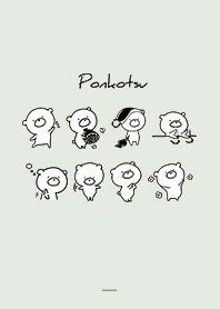 Green : Monochrome ponkotsu