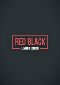 【シンプル】RED＆BLACK