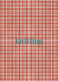 Checked knitting 37