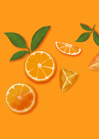 sweet orange, bright color