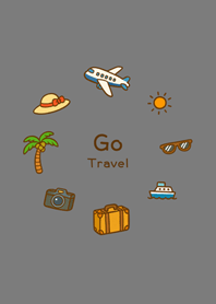 Let's travel together(fog gray)