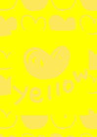 A yellow heart