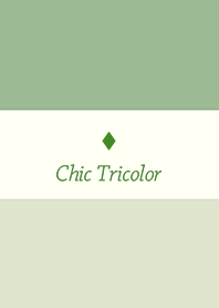Chic Tricolor*green