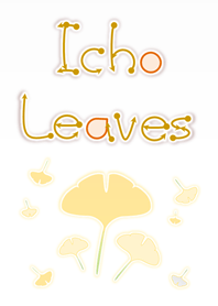 Icho Leaves (White Ver.3)