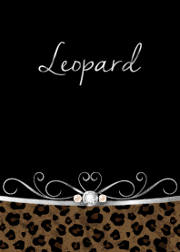 Leopard x silver x brown