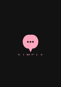 SIMPLE(black pink)V.1729b