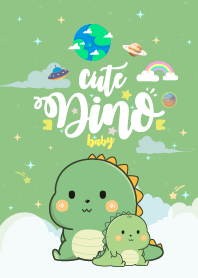 Dinosaur Baby Light Green