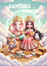 Ganesha: Lakshmi: Receiving wealth 1