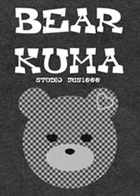 BEAR KUMA Monochrome2