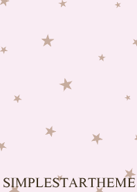Beige and cute stars.